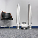 2-Bladed McCauley Brushed Aluminum Airplane Propeller Wall Display