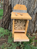 Squirrel Feeder with Lid Lift Mechanism Plans