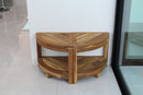 Haussmann Teak Teak Corner Table 15.5 W x 15.5 D x 16 in Height Teak Oil
