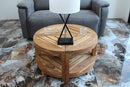 Haussmann Teak Teak Corner Table 15.5 W x 15.5 D x 16 in Height Teak Oil
