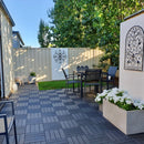 Deck Tile Sample - Full Size - Premium WPC Interlocking | DECKO - Free Delivery