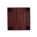 Mascot Hardware Beautiful Square Herringbone Wood Coaster (Set of 6)