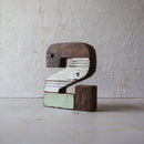 Reclaimed Wooden Letters