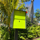 NEW! The UpTown Box Locking Package Dropbox  in COCONUT - Modern Mailbox