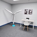 3-Bladed McCauley Cessna 76" Brushed Aluminum Airplane Propeller Wall Display