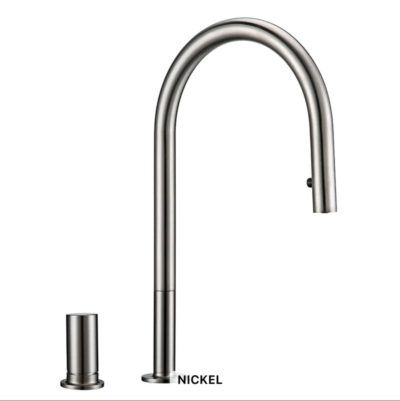 KF-22BN Brushed Nickle Pull-Down Kitchen Faucet