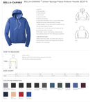 Embroidered Claire's Apothecary Fall Wreath Soft Fleece Unisex Sweatshirt Hoodie - Outlander Inspiration