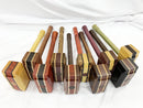 FULL SIZE - Multi-Species Thor's Hammer Woodworking Mallet Mjolnir Exotic Woods