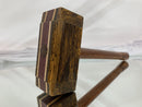 FULL SIZE - Multi-Species Thor's Hammer Woodworking Mallet Mjolnir Exotic Woods