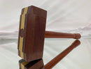 FULL SIZE - Multi-Species Thor's Hammer Woodworking Mallet Mjolnir Exotic Woods