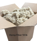HempStuff Hemp Fiber Fill Pillow Stuffing and Chicken Nesting Fiber