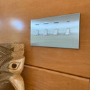 CleanPlate Classic Wall Plate in Jet Black for Toggle Switches