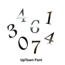 NEW!!!!  QUICK SHIP UptownBox in TEXTURED MATT JET BLACK on BLACK - Modern Mailbox