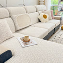 Polar Fleece Stretch Seat Cushion Covers, Couch Cushion Covers Slipcover, Sofa Cushion Protector Covers