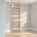 Swedish Wall Gym Set with Accessories