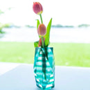 stripes Glass Vase - Flower Vase
