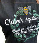 Claire's Apothecary Embroidered Apron - Outlander Inspiration