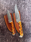 Arrival TD-306 Burnt Bone Matching Knives