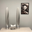2-Bladed McCauley Cessna 70" Brushed Aluminum Airplane Propeller Wall Display