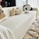 Cooling Textured Sofa Cover Washable Soft Couch Throw Blanket for Summer & Pets