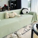 Cooling Textured Sofa Cover Washable Soft Couch Throw Blanket for Summer & Pets