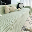 Cooling Textured Sofa Cover Washable Soft Couch Throw Blanket for Summer & Pets