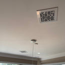CleanVent Ellipse Pattern - Custom Vent Cover - AC Ceiling Vent