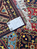 Hand-Knotted Afghani Kashi Wool Rug – 6’9″  x  9’6″