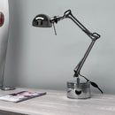 1940's Pratt & Whitney WWII R-2800 Corsair F4U Corsair Airplane Polished Chrome Radial Engine Piston Desk Task Lamp