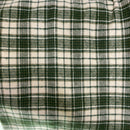 Olive and Forest Green and Oatmeal Cream Plaid Infinity and Blanket Scarves