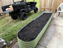 17" Tall 12-in-1 Raised Garden Bed in Sage Green