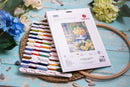 Garden Corner Counted Cross-Stitch Kit by Luca-S BU5056L