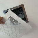 CleanVent Scallop Pattern - Custom Vent Cover - AC Ceiling Vent