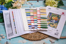 Garden Corner Counted Cross-Stitch Kit by Luca-S BU5056L