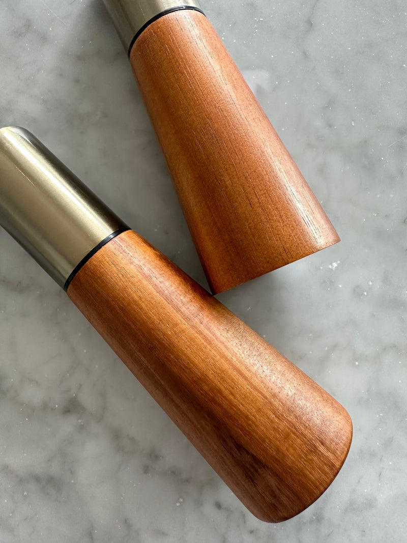 Acacia Wood Salt & Pepper Grinders