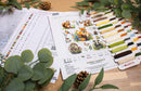 Forest Animals Counted Cross-Stitch Kit by Luca-S BU5057L