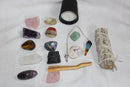 Premium spiritual box for meditation | Reiki healing crystal kit