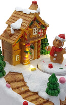 Gingerbread House. Christmas Village Wizardi F07-N1-13-2705A
