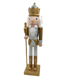 The Staffbearer. Classic Wooden Nutcracker Decoration by Wizardi F07M14-45-N01315B