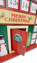 Christmas Cottage Wooden Advent Calendar Wizardi F07M6-17
