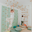 Kids Climbing Ropes