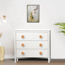 Mascot Hardware Jessamine 1-1/2 in. Orange Cupped Drawer Cabinet Knob