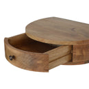 Wall Mounted Rounded Nightsand