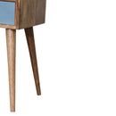 Mini Blue Hand Painted Nightsand
