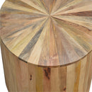 Round Wooden Coffee Table