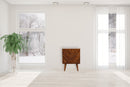 Lille 2 Drawer Chestnut Bedside