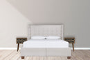 Bone Inlay Scandinavian Style Bedside Table