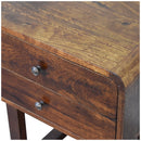 U-Curved Leg Bedside Table