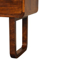U-Curved Leg Bedside Table
