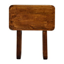 U-Curved Leg Bedside Table